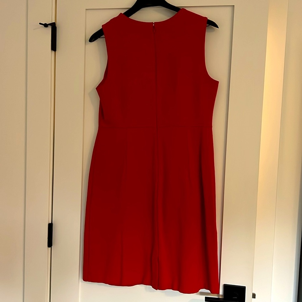 Lands End red ponte dress size 14 - Picture 3 of 3